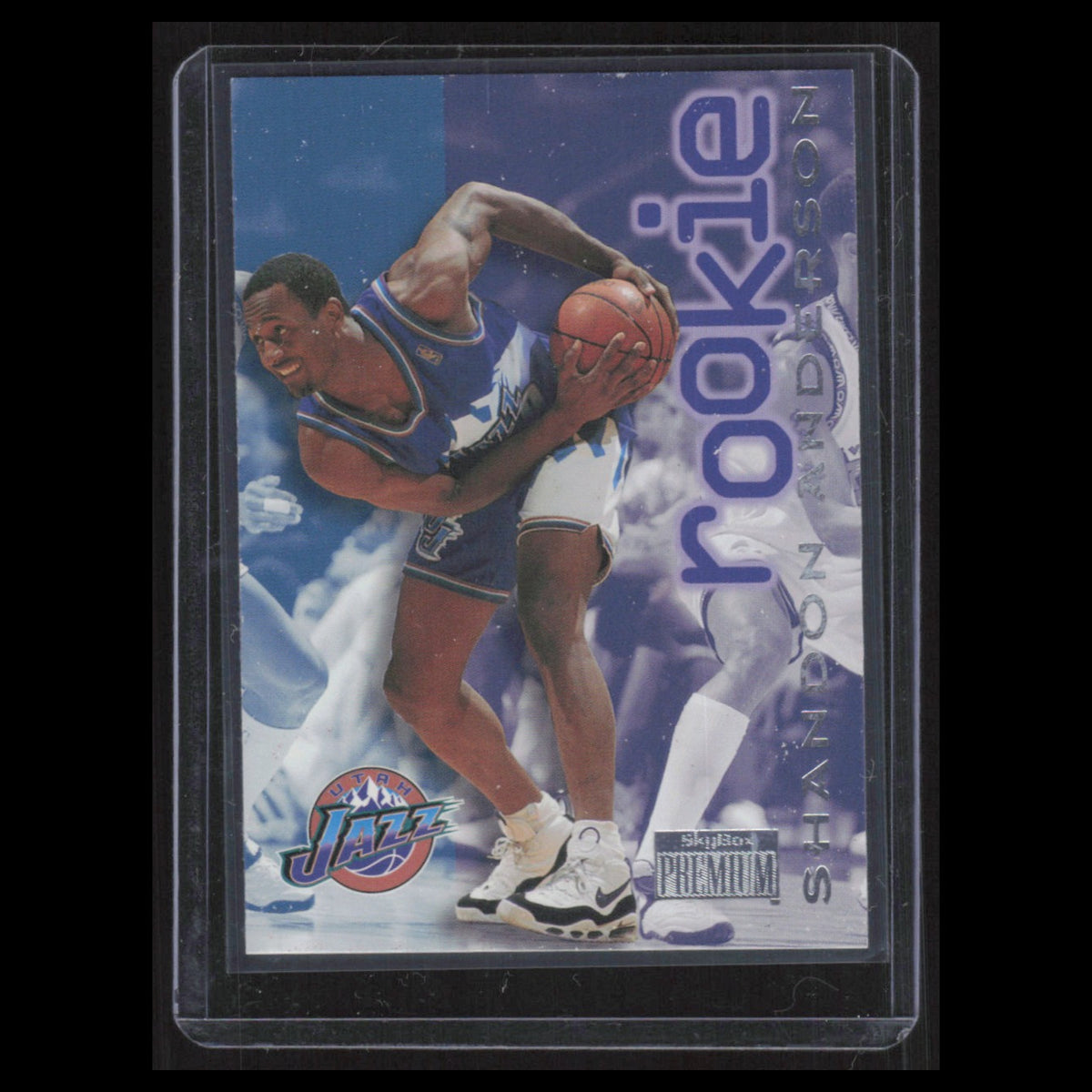 Shandon Anderson Rookie #202 1996 SkyBox Premium Utah Jazz Basketball Card NBA