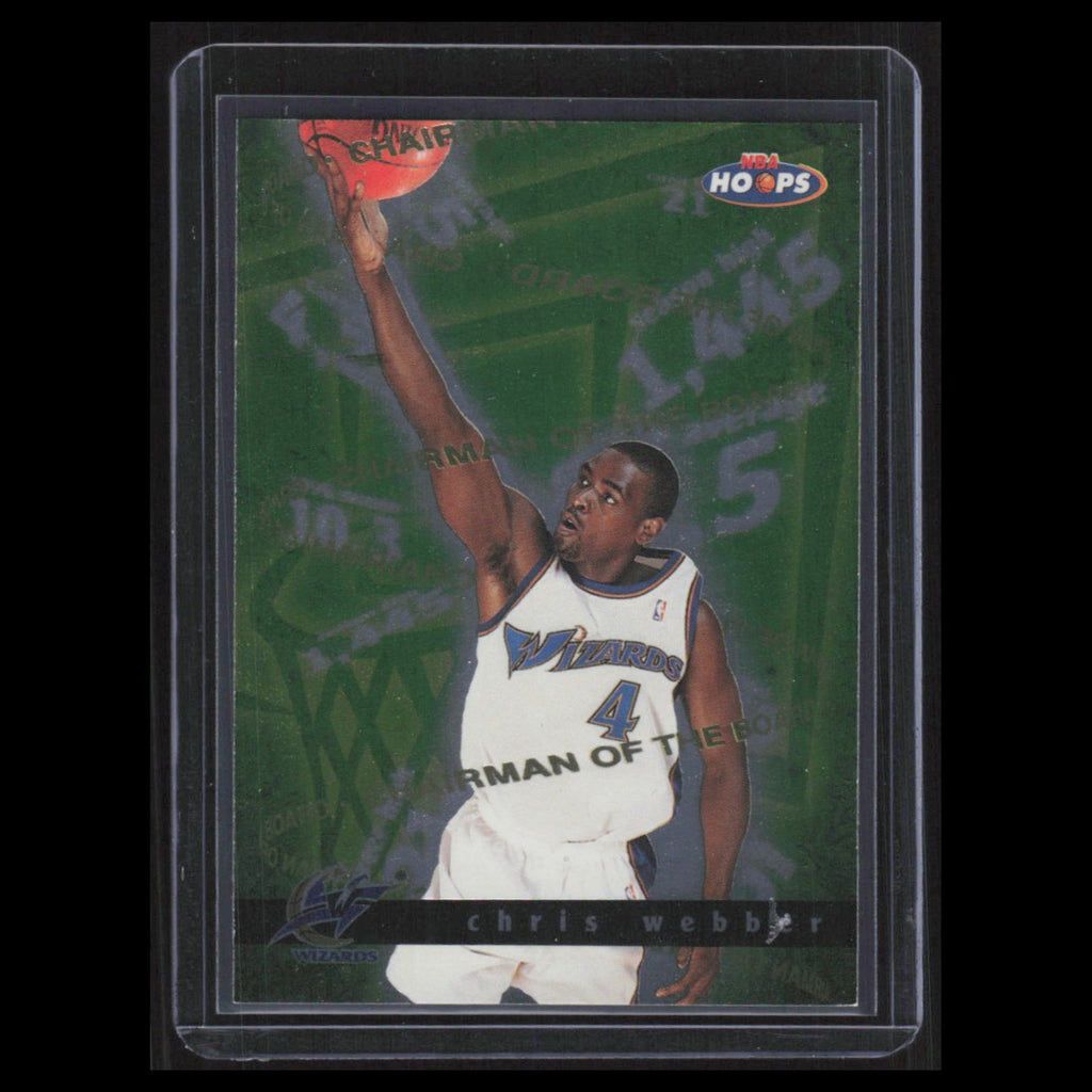Chris Webber #8 1998 Hoops Sacramento Kings Basketball Card NBA NM
