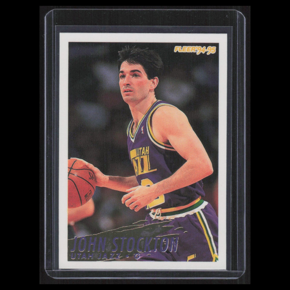 John Stockton #227 1994 Fleer Utah Jazz Basketball Card NBA NM