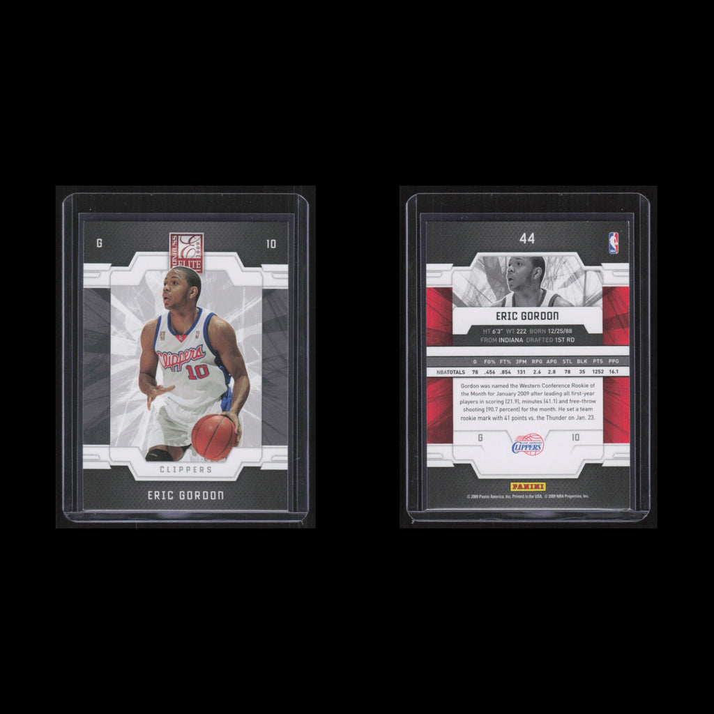 Eric Gordon #44 2009 Donruss Elite Los Angeles Clippers Basketball Card NBA NM