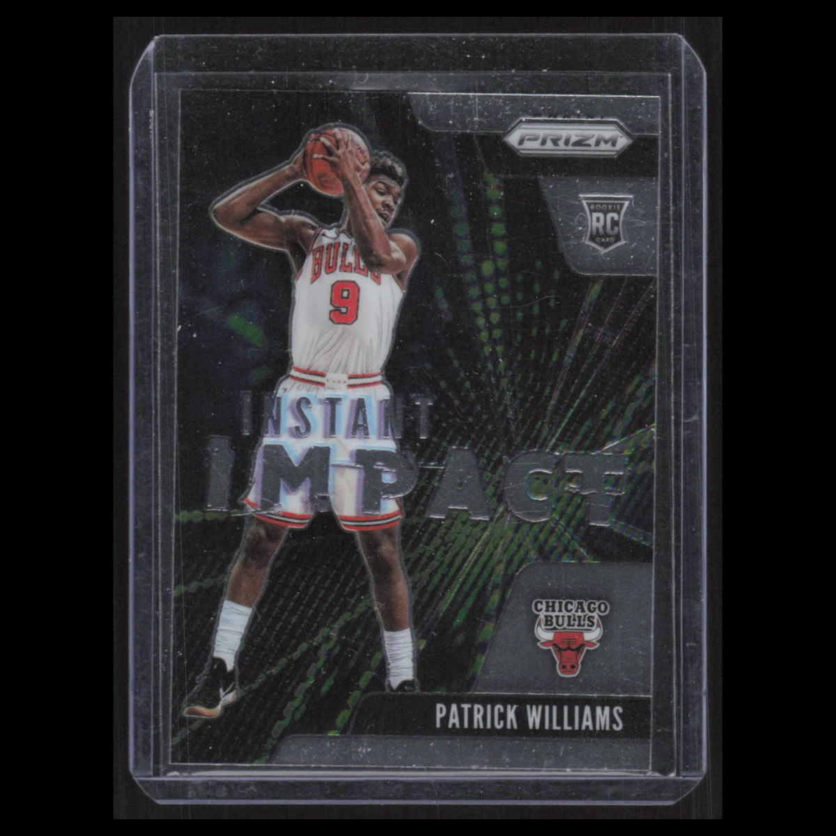 Patrick Williams Rookie #3 2020 Panini Prizm Instant Impact Chicago Bulls Card
