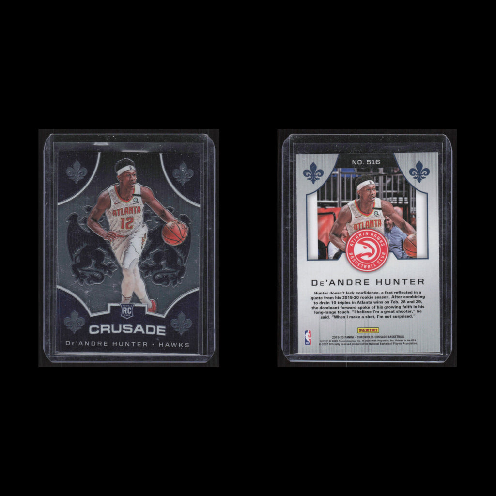 DeAndre Hunter Rookie #516 2019 Panini Chronicles Atlanta Hawks Basketball Card