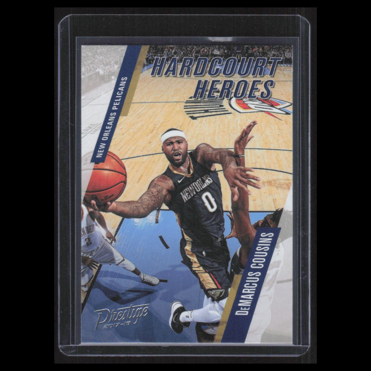 DeMarcus Cousins #18 2017 Panini Prestige Golden State Warriors Basketball Card