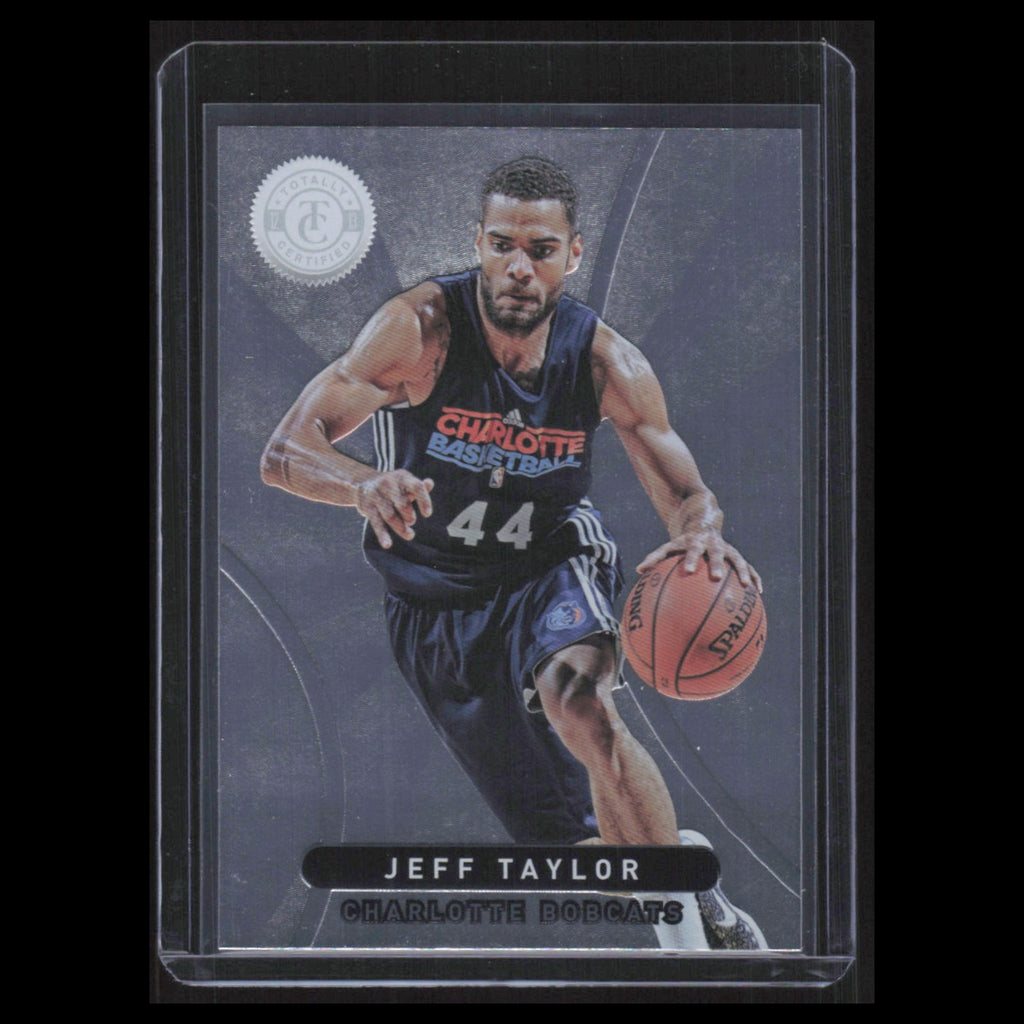 Jeff Taylor #287 2012 Panini Totally Certified Charlotte Bobcats Basketball Card