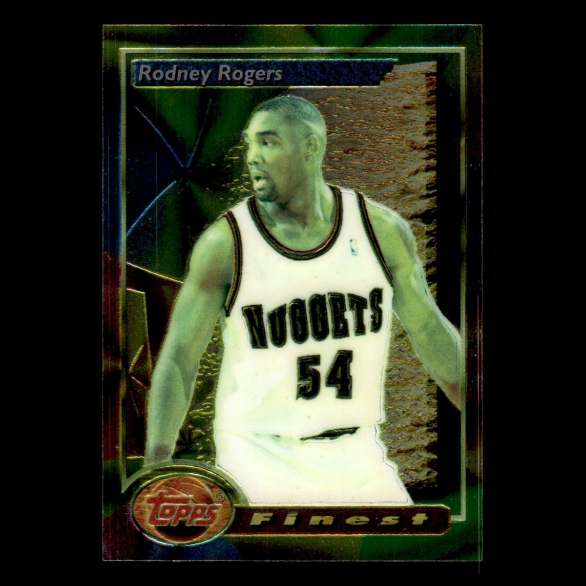 Rodney Rogers #131 1993 Topps Finest Denver Nuggets Basketball Card NBA NM