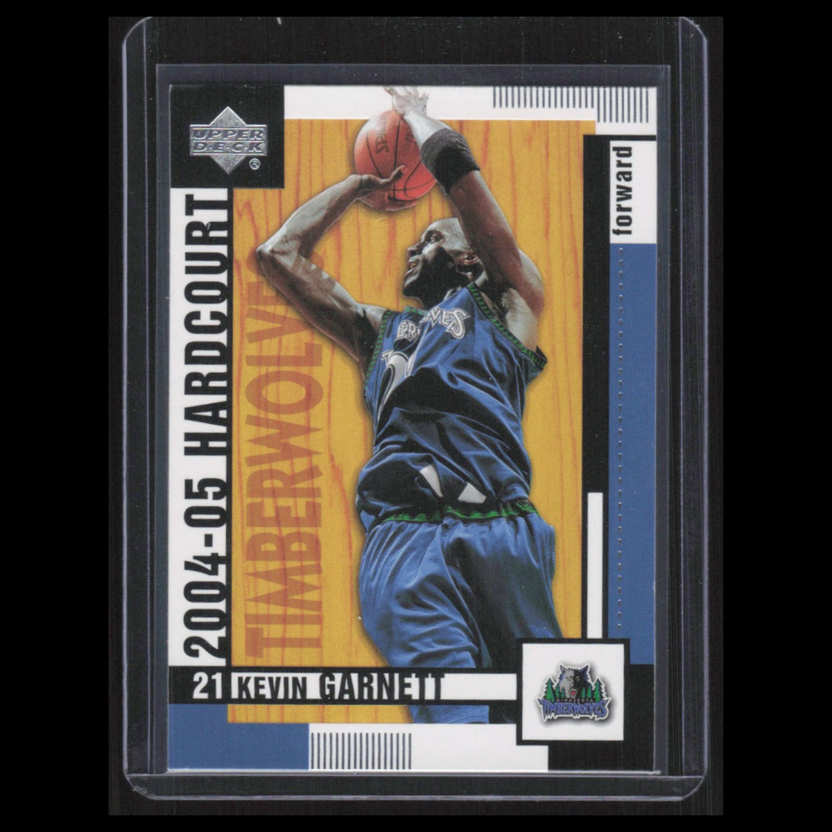 Kevin Garnett #49 2003 Upper Deck Hardcourt Minnesota Timberwolves Basketball NM