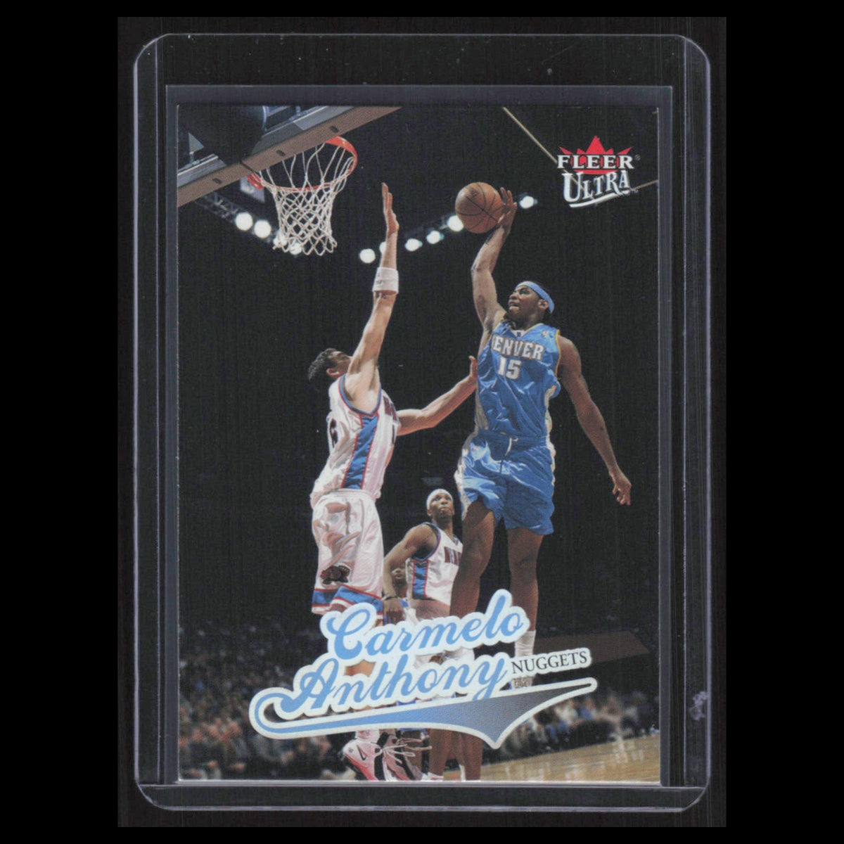 Carmelo Anthony #121 2004 Fleer Ultra Denver Nuggets Basketball Card NBA NM