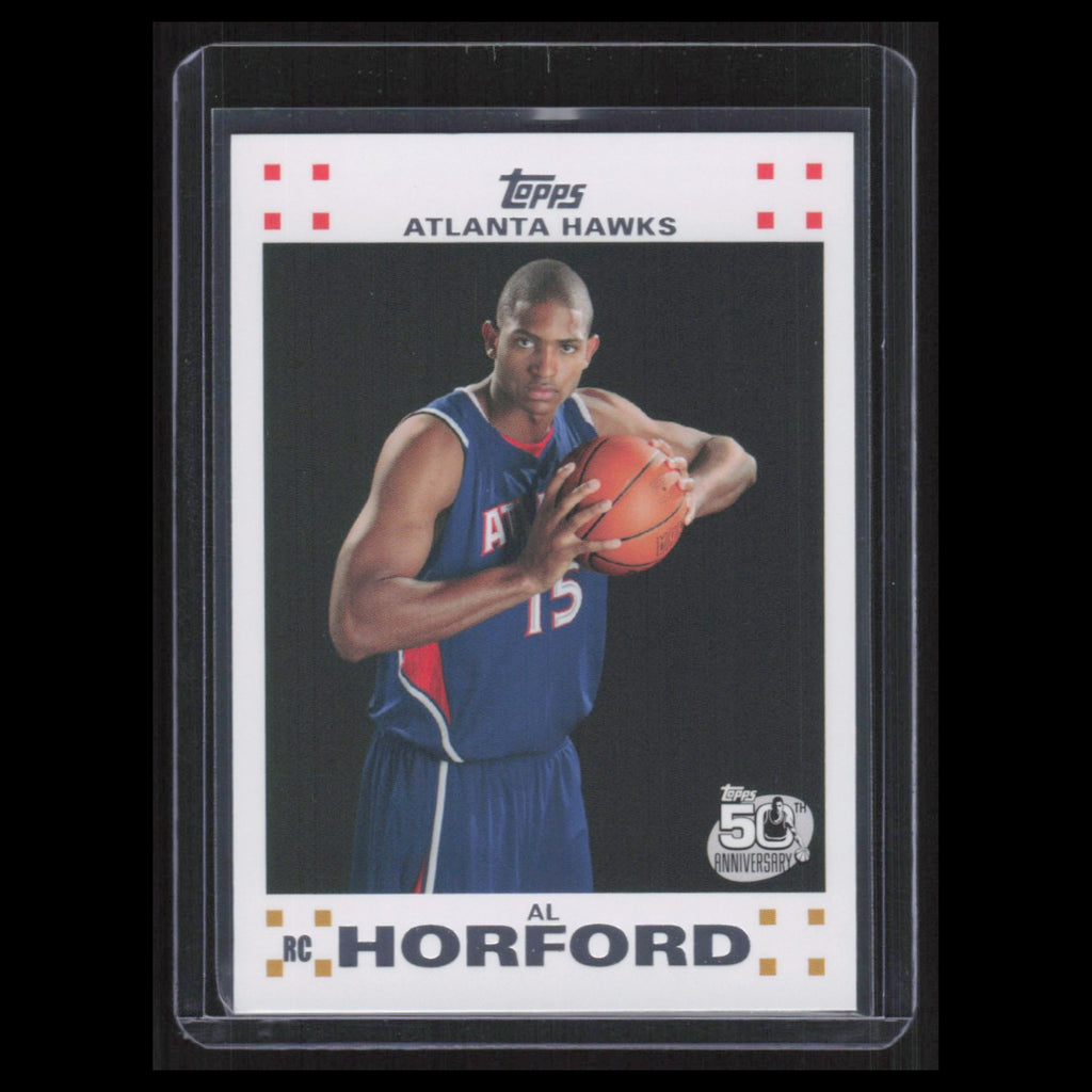 Al Horford Rookie #3 2007 Topps Atlanta Hawks Basketball Card NBA NM