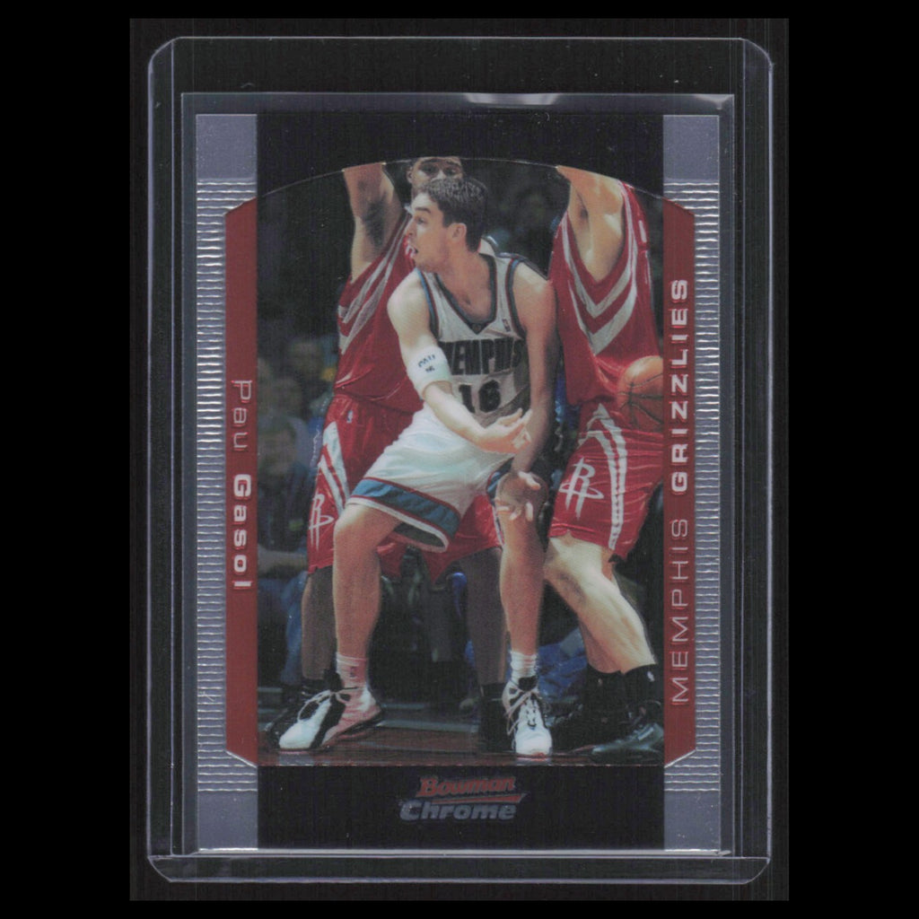 Pau Gasol #16 2004 Bowman Chrome Memphis Grizzlies Basketball Card NBA NM