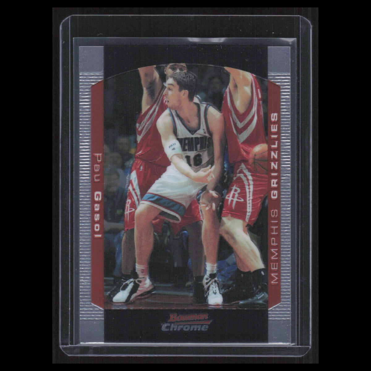 Pau Gasol #16 2004 Bowman Chrome Memphis Grizzlies Basketball Card NBA NM