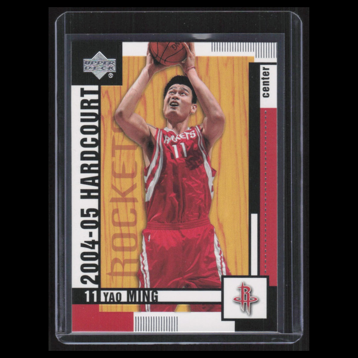 Yao Ming #30 2004 Upper Deck Hardcourt Houston Rockets Basketball Card NBA NM