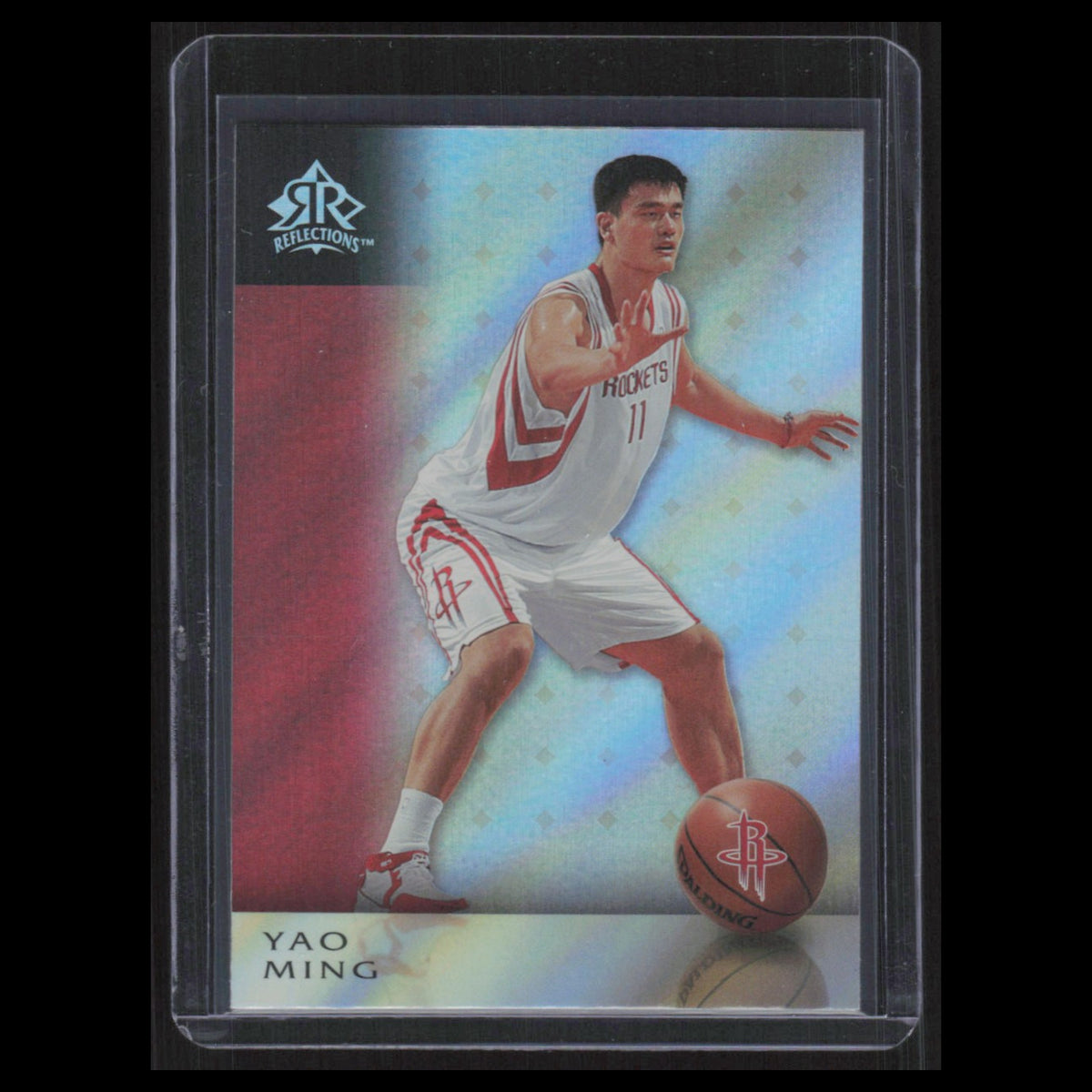Yao Ming #36 2006 Upper Deck Reflections Houston Rockets Basketball Card NBA NM