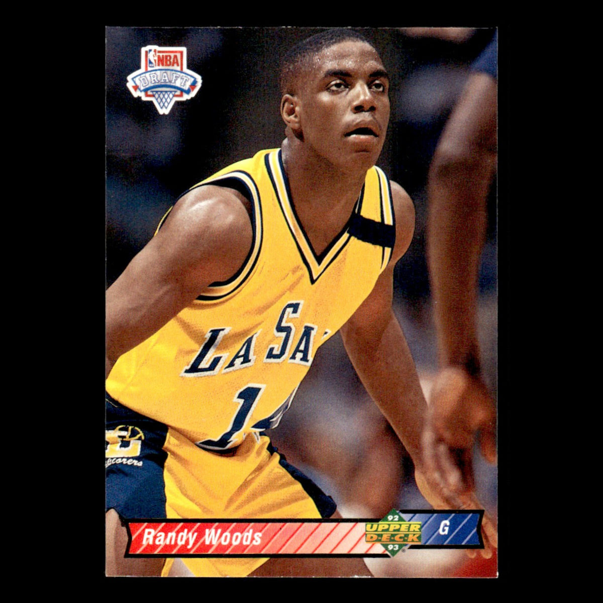 Randy Woods Rookie #12 1992 Upper Deck Los Angeles Clippers Basketball Card NBA