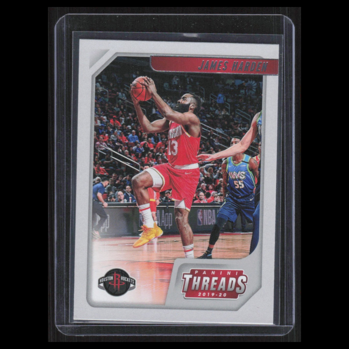 James Harden #83 2019 Panini Chronicles Threads Houston Rockets Basketball Card