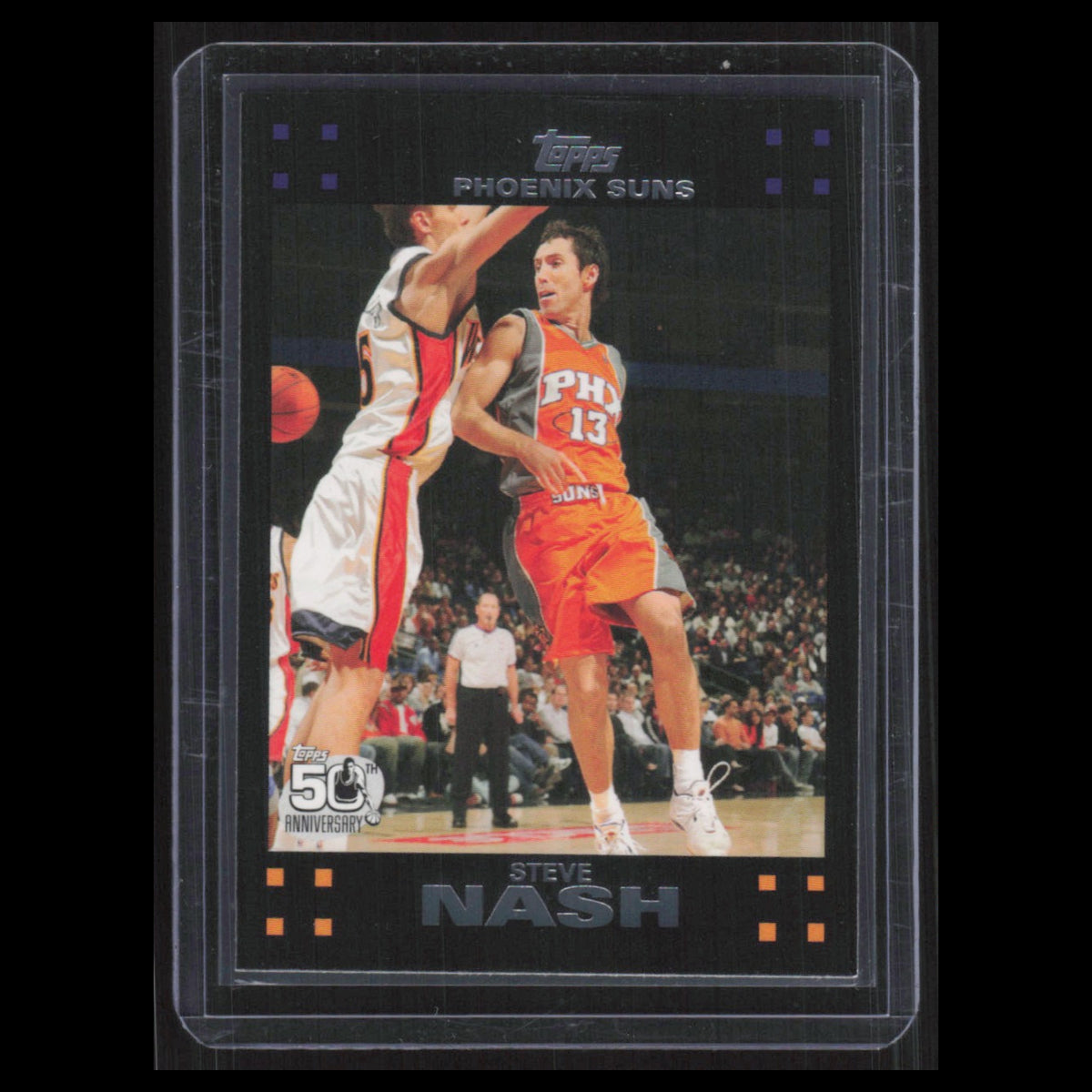 Steve Nash #13 2007 Topps 50th Anniversary Phoenix Suns Basketball Card NBA NM