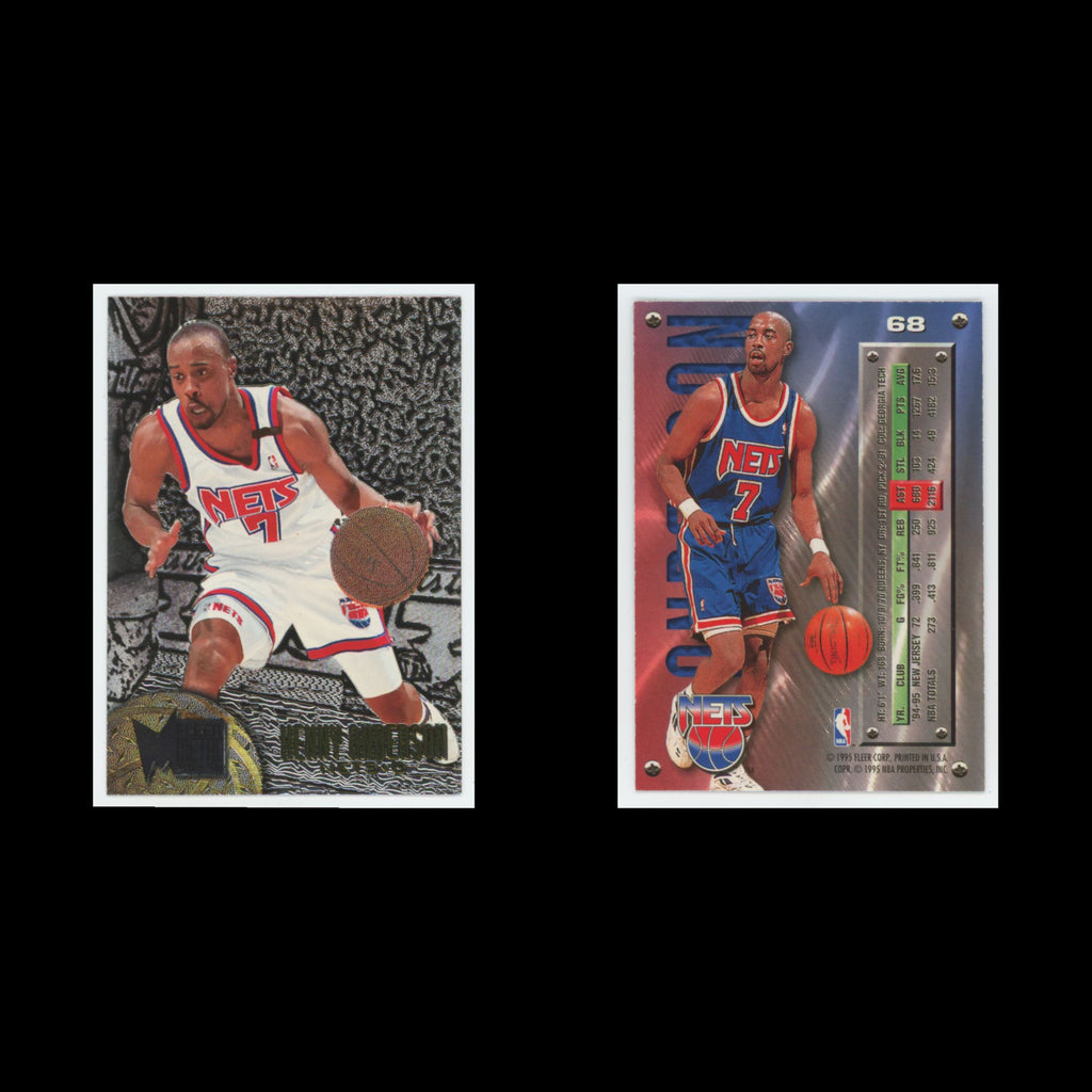 Kenny Anderson #68 1995 Fleer Metal New Jersey Nets Basketball Card NBA NM