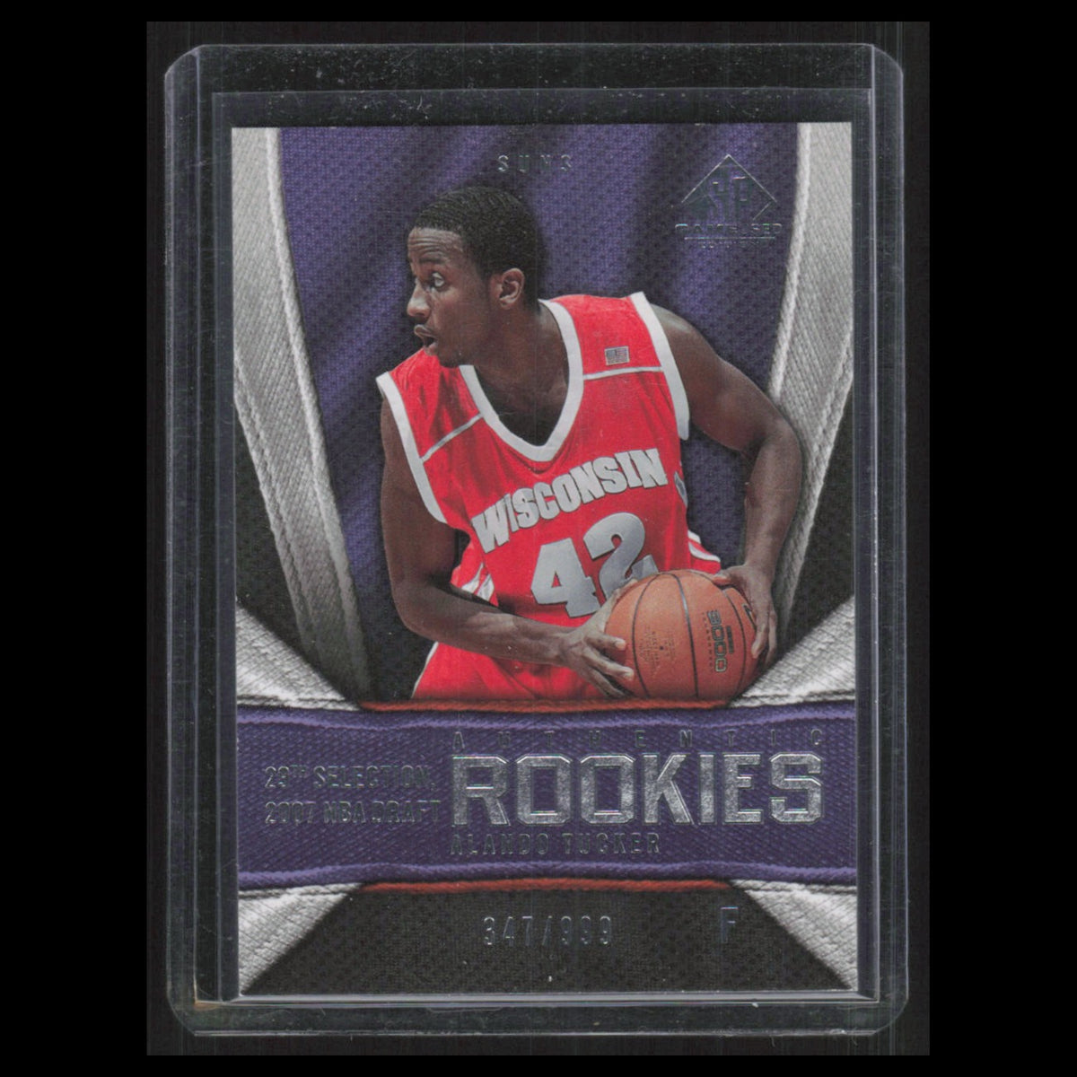 Alando Tucker Rookie /999 #167 2007 SP Game Used Phoenix Suns Basketball Card NM
