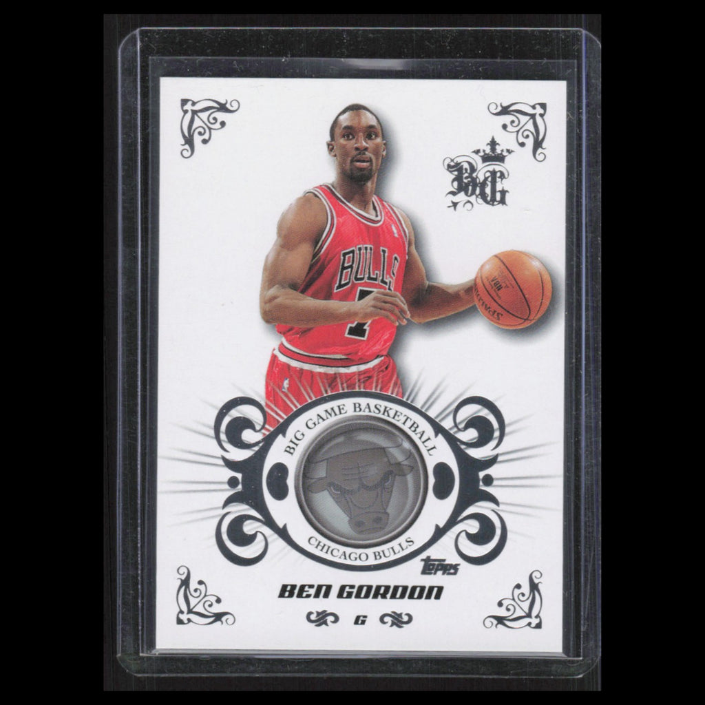 Ben Gordon /269 #57 2006 Topps Big Game Chicago Bulls Basketball Card NBA NM