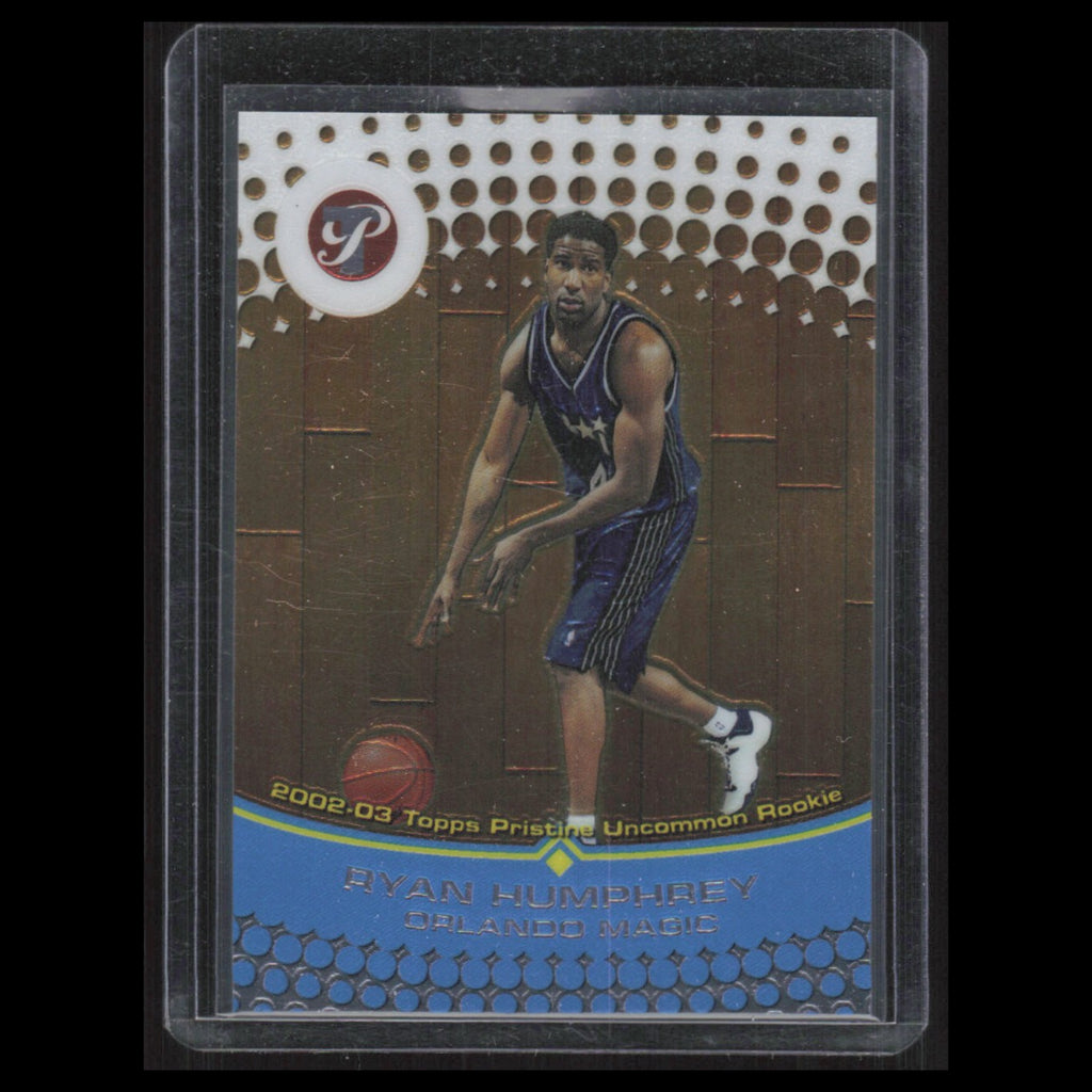 Ryan Humphrey Rookie /1499 #106 2002 Topps Pristine Orlando Magic Basketball NBA