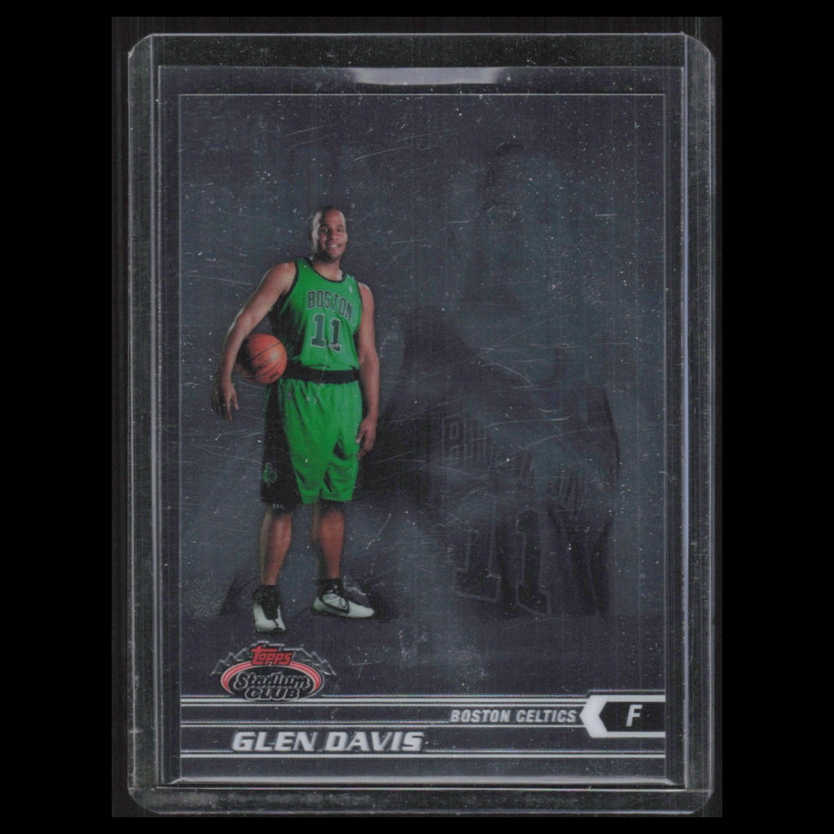 Glen Davis Rookie /1999 #134 2007 Stadium Club Boston Celtics Basketball Card NM