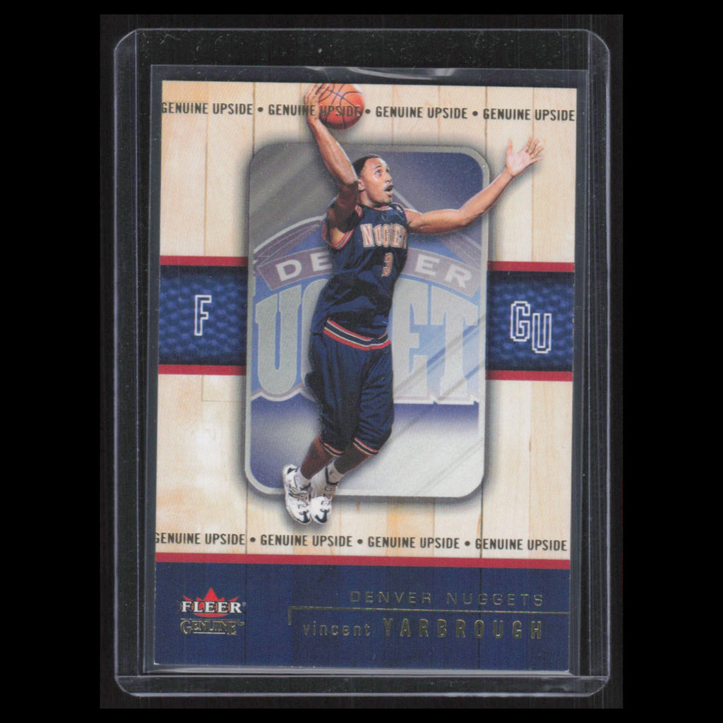 Denver Nuggets Rookie #6 2002 Fleer Genuine Denver Nuggets Basketball Card NBA