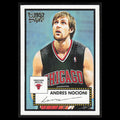 Andres Nocioni #40 2005 Topps 1952 Style Chicago Bulls Basketball Card NBA NM