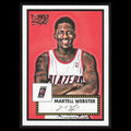 Martell Webster Rookie #140 2005 Topps 1952 Style Portland Trail Blazers Card NM
