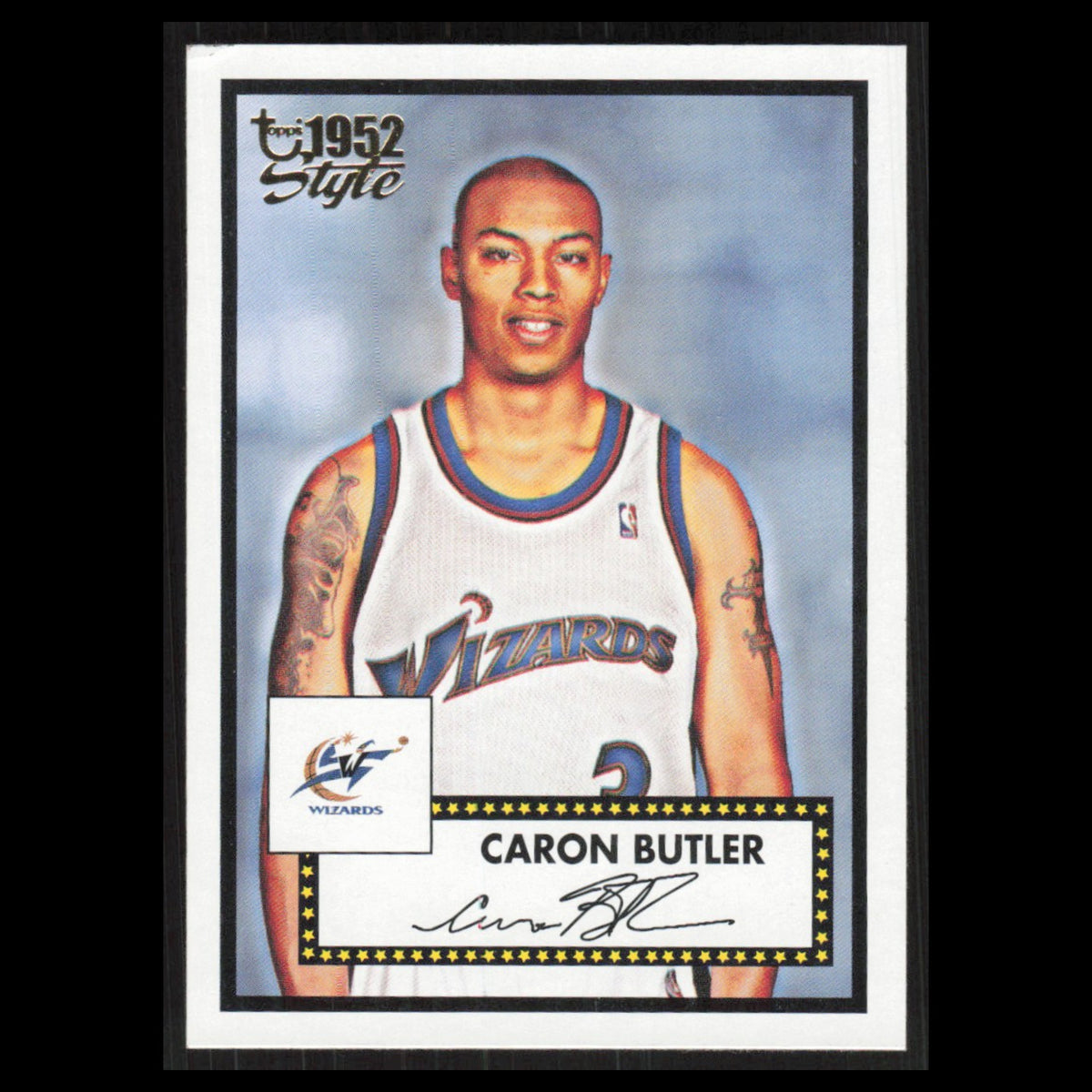 Caron Butler #65 2005 Topps 1952 Style Washington Wizards Basketball Card NBA NM