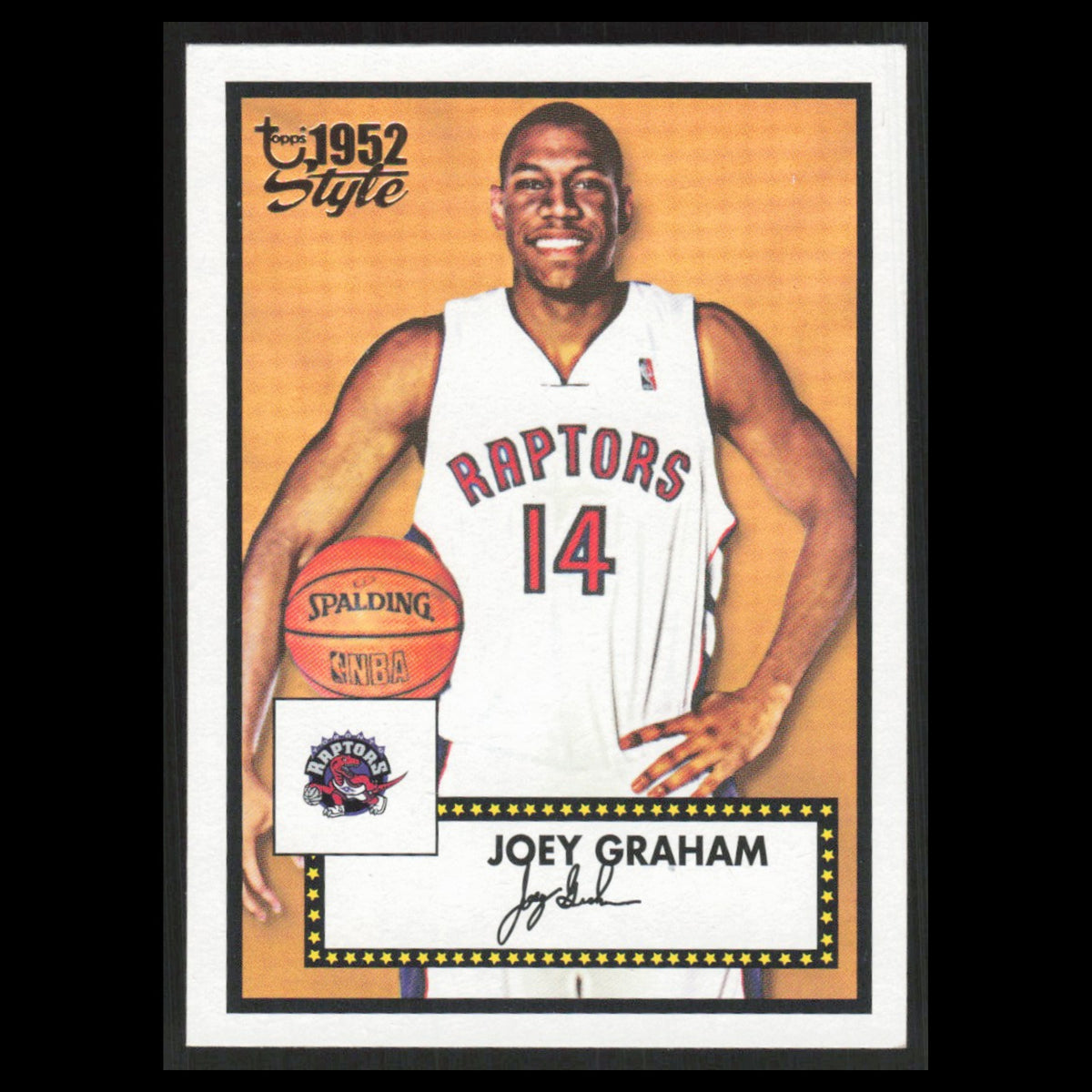 Joey Graham Rookie #150 2005 Topps 1952 Style Toronto Raptors Basketball Card NM