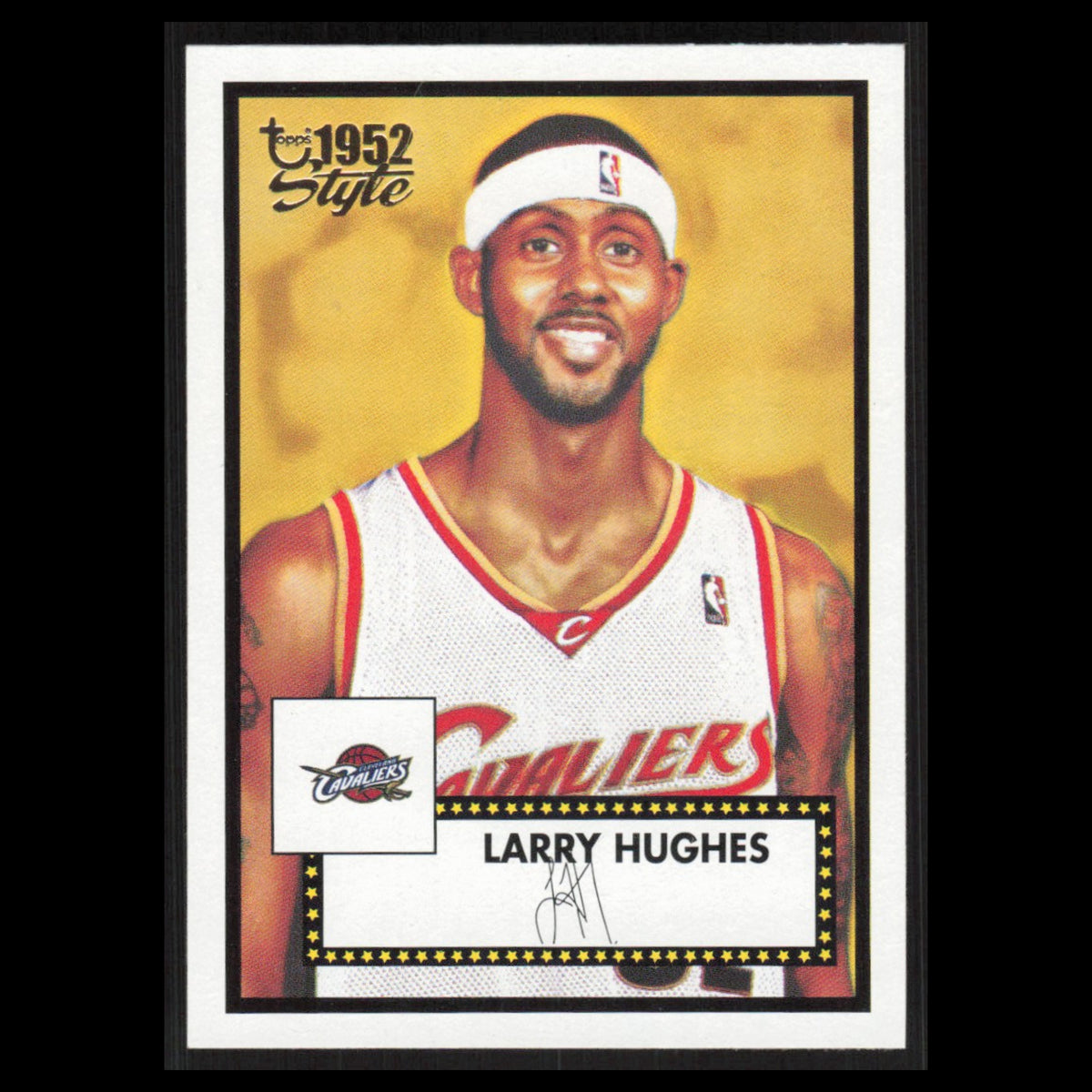 Larry Hughes #70 2005 Topps 1952 Style Cleveland Cavaliers Basketball Card NBA
