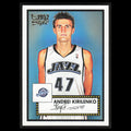 Andrei Kirilenko #33 2005 Topps 1952 Style Utah Jazz Basketball Card NBA NM