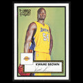 Kwame Brown #116 2005 Topps 1952 Style Los Angeles Lakers Basketball Card NBA NM