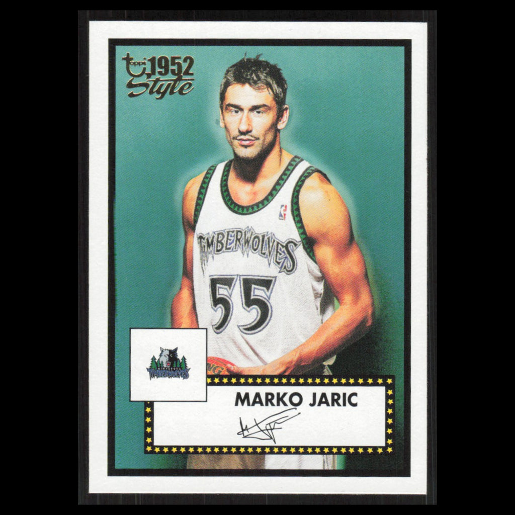 Marko Jaric #16 2005 Topps 1952 Style Minnesota Timberwolves Basketball Card NBA