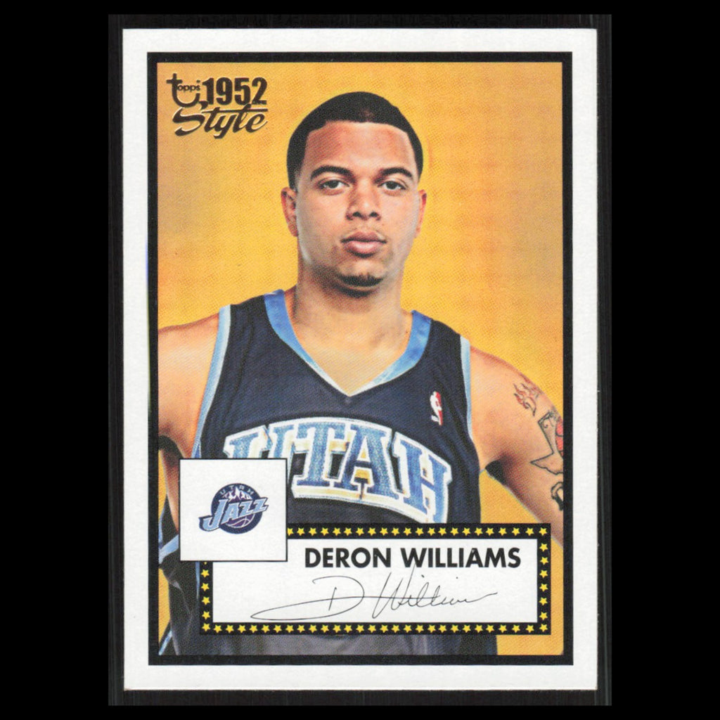 Deron Williams Rookie #147 2005 Topps 1952 Style Utah Jazz Basketball Card NBA