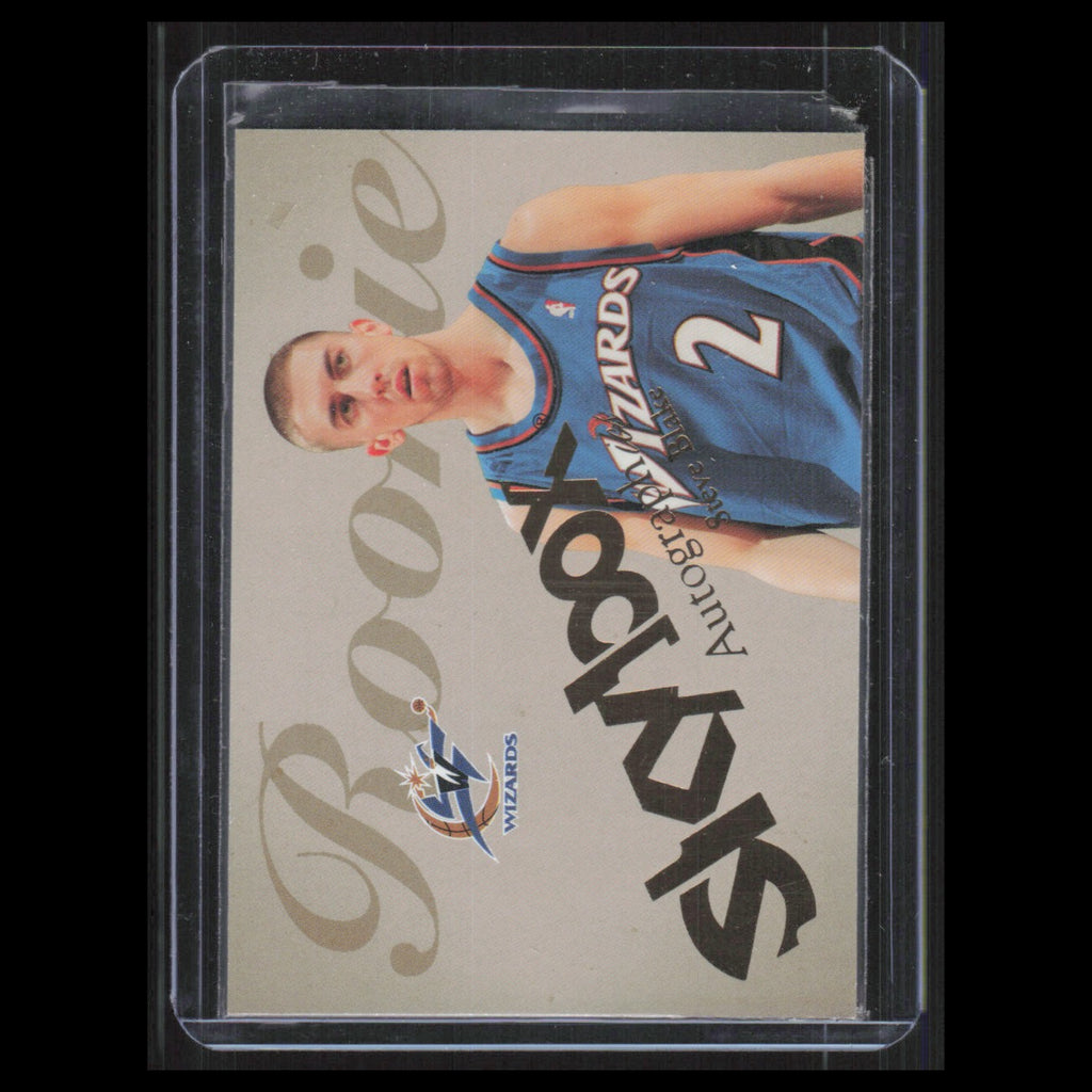Steve Blake Rookie /1500 #71 2003 SkyBox Autographics Washington Wizards Card NM