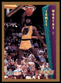 1992-93 Fleer James Worthy . Los Angeles Lakers #274