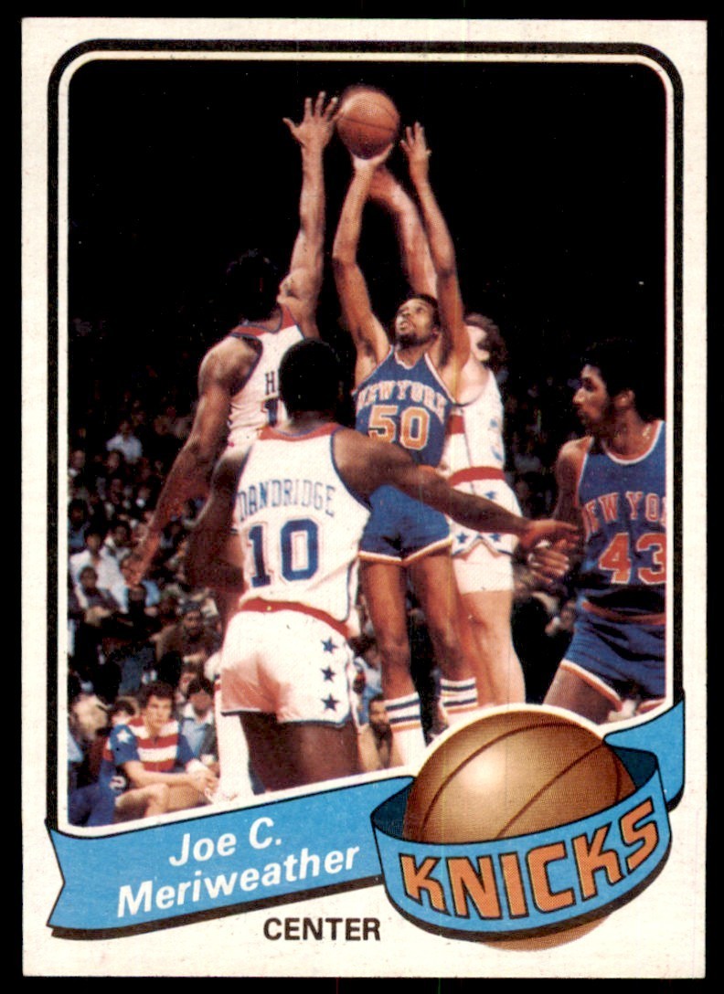 1979-80 TOPPS JOE MERIWEATHER NEW YORK KNICKS #69 (T101)