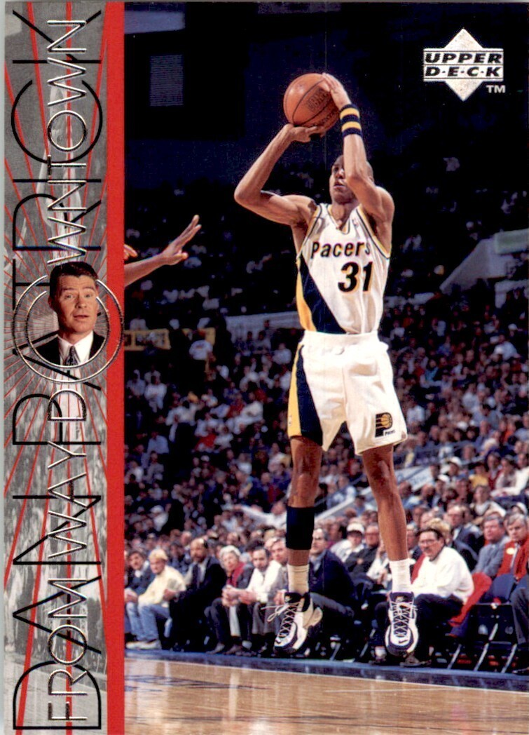 1996-97 Upper Deck Reggie Miller Basketball Cards #341