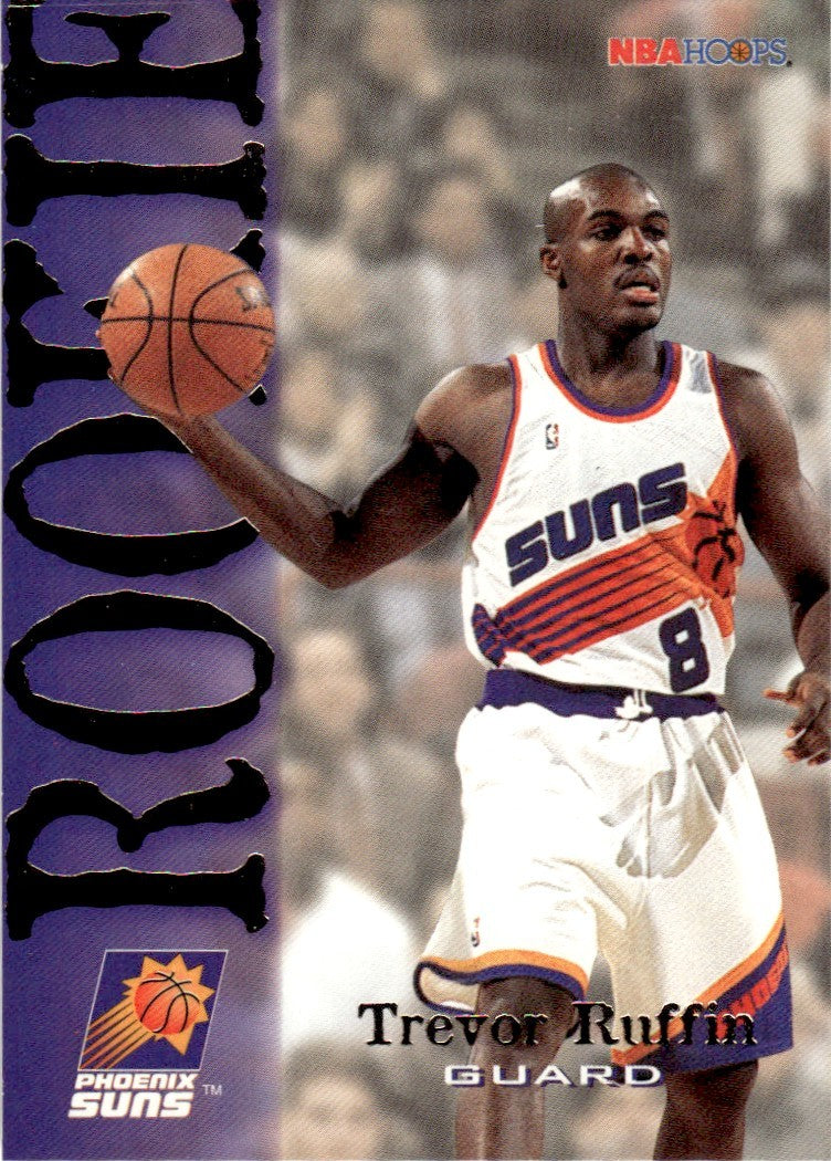 1994-95 NBA Hoops Basketball Card Trevor Ruffin Rookie Phoenix Suns #366
