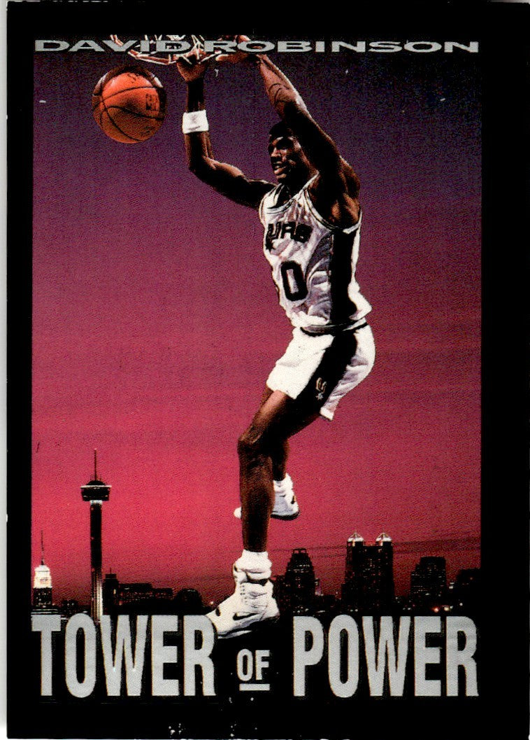 1993-94 SkyBox Basketball Card David Robinson San Antonio Spurs #336