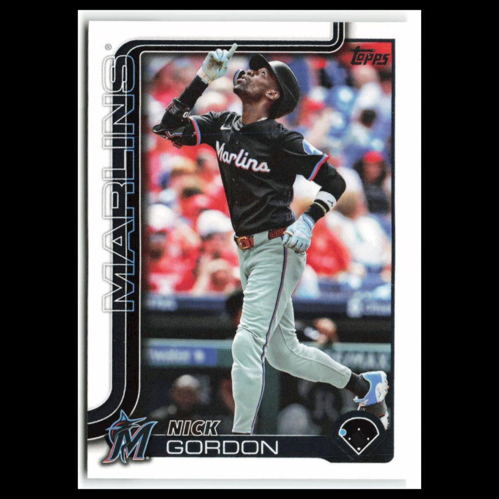 Nick Gordon #57 2025 Topps Miami Marlins Baseball Card MLB NM