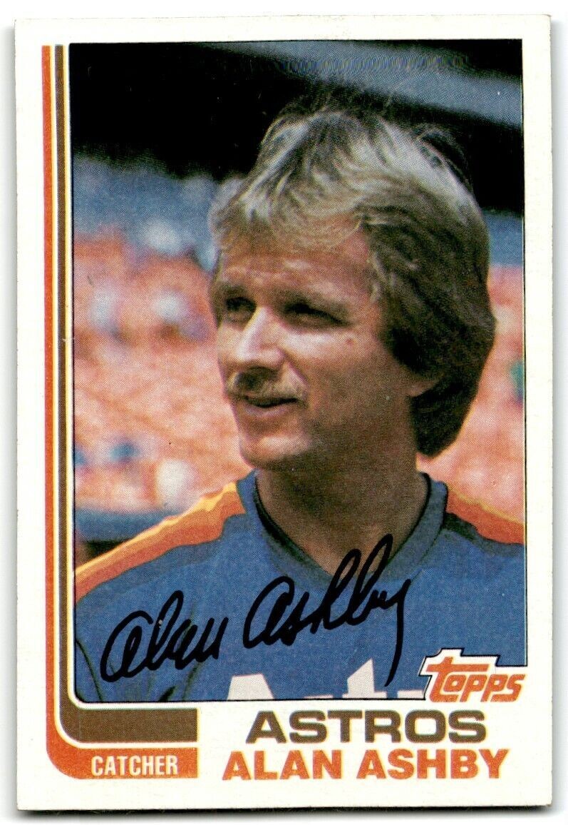 1982 Topps Alan Ashby Houston Astros #433