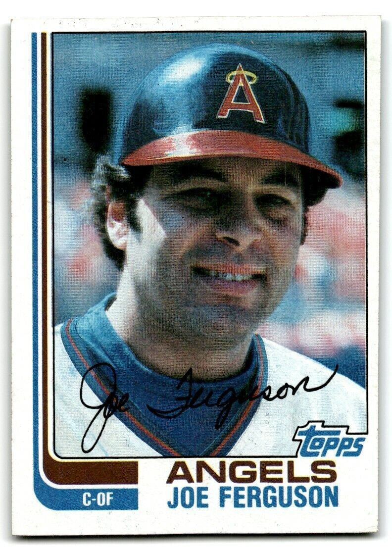 1982 Topps Joe Ferguson California Angels #514