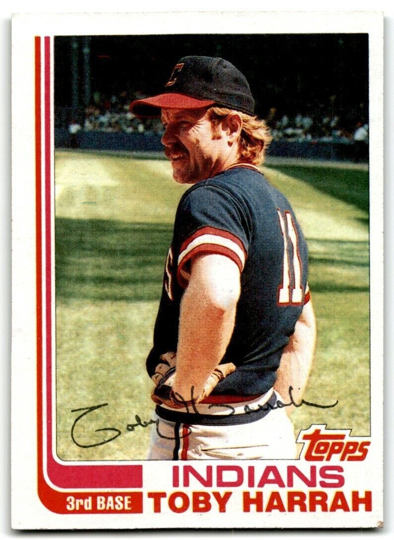 1982 Topps Toby Harrah Cleveland Indians #532
