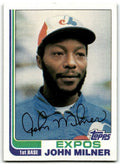 1982 Topps John Milner Montreal Expos #638