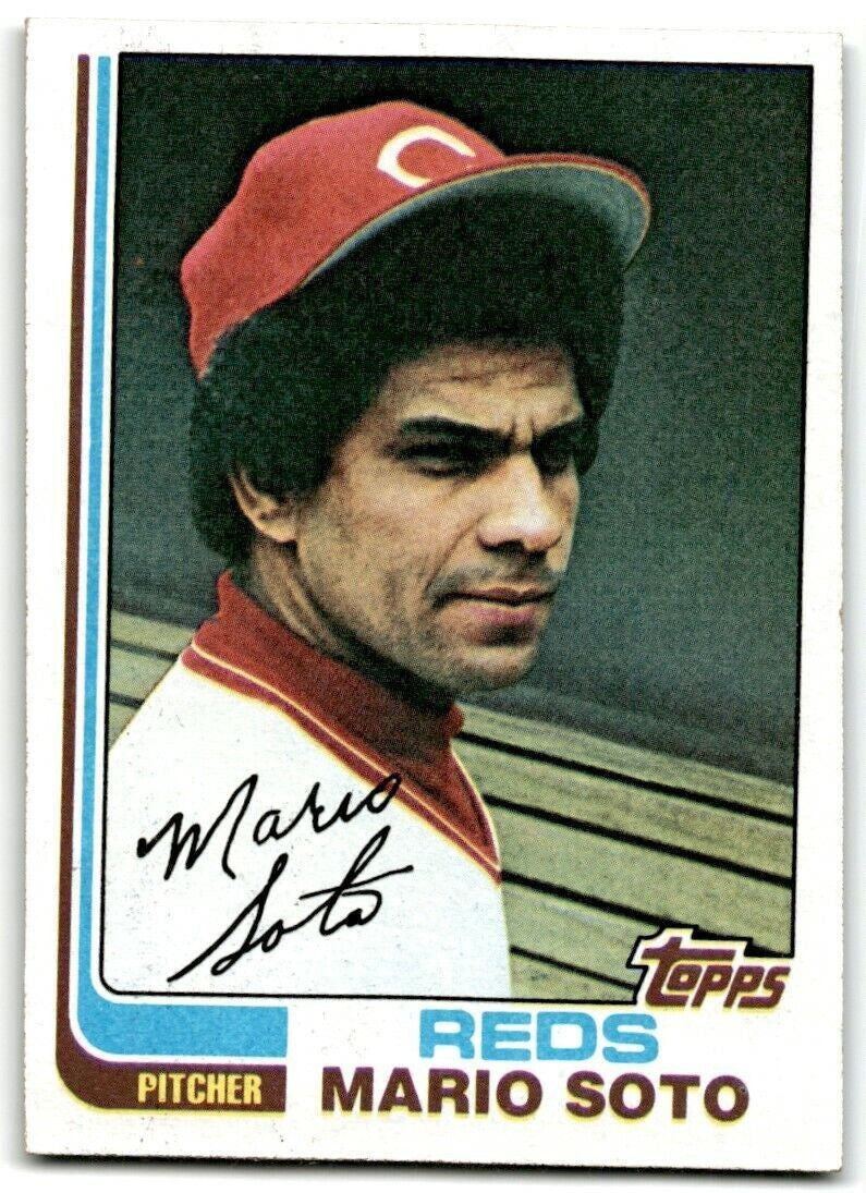 1982 Topps Mario Soto Cincinnati Reds #63
