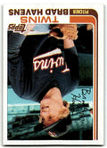 1982 Topps Brad Havens Rookie Minnesota Twins #92