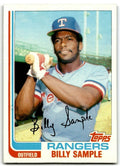 1982 Topps Billy Sample Texas Rangers #112