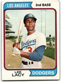 1974 Topps Lee Lacy . Los Angeles Dodgers #658