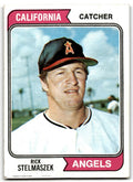 1974 Topps Rick Stelmaszek . California Angels #611